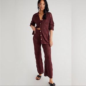Free People fauxchet coverup set